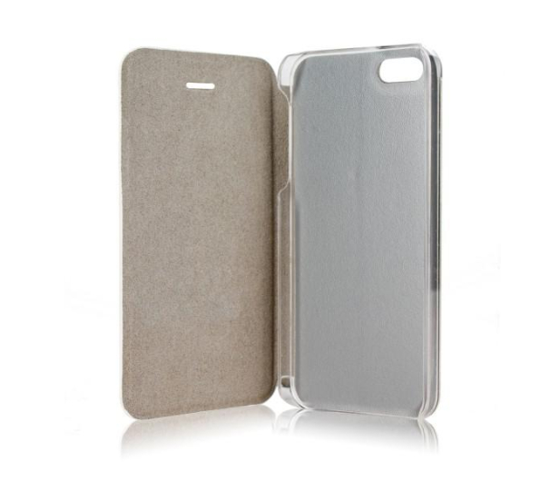 Etui Folio Case do iPhone 5 białe - 1422866 - zdjęcie 5